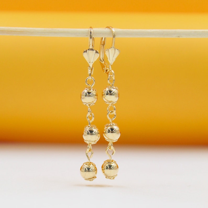 Beaded Dangle Earring (K114)