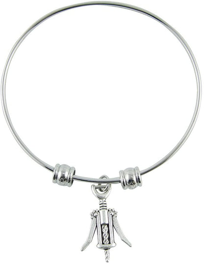 Emerald Park Jewelry Corkscrew Bangle