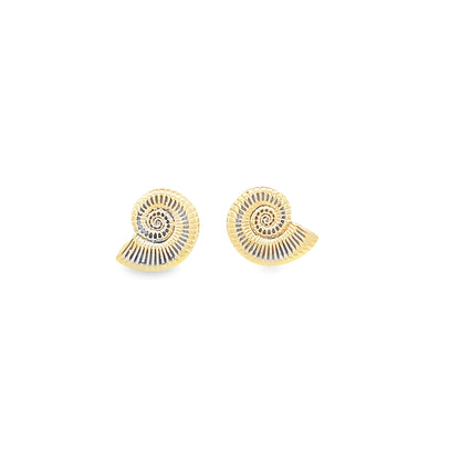 Sea Shell Swirl Earrings (L216A/L67A)