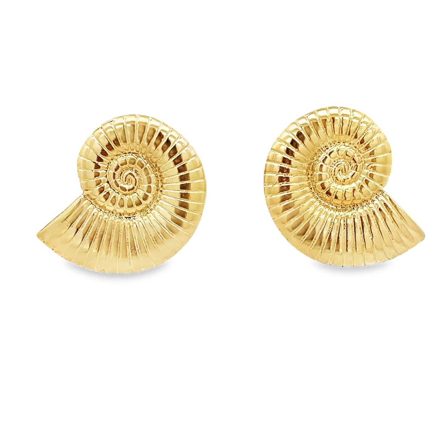 Sea Shell Swirl Earrings (L216A/L67A)